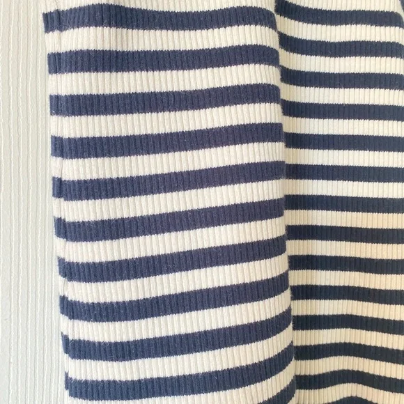Theory Navy Blue/White Top - Picture 3 of 6